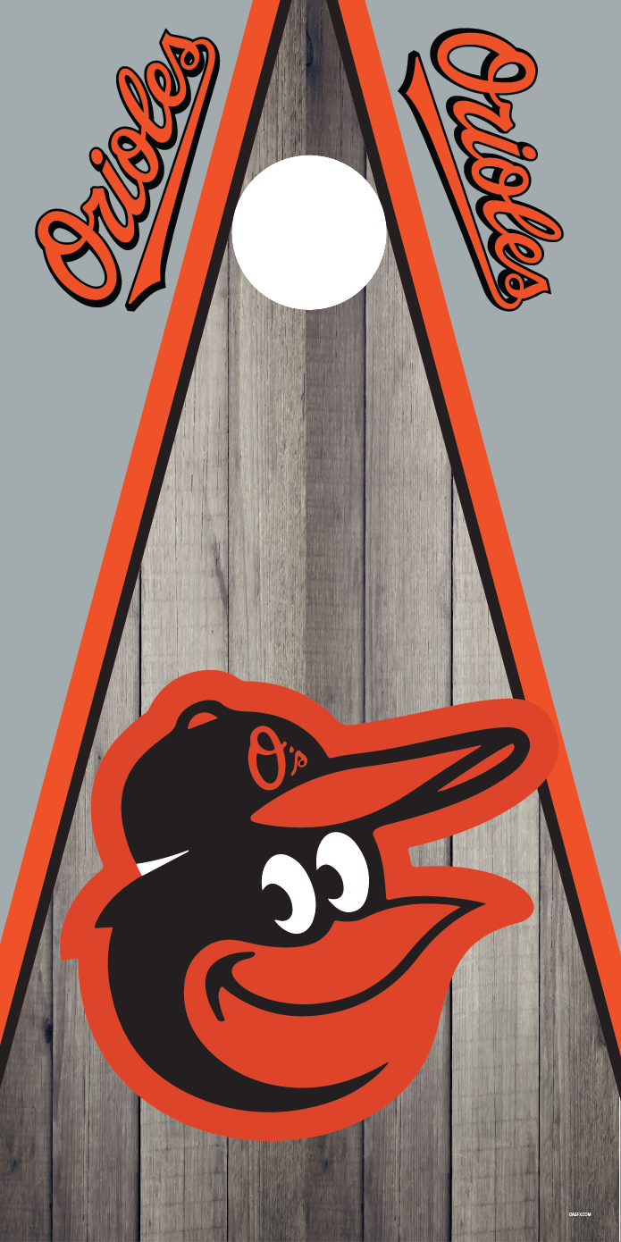 Baltimore Orioles Cornhole Board Skins (Pair)