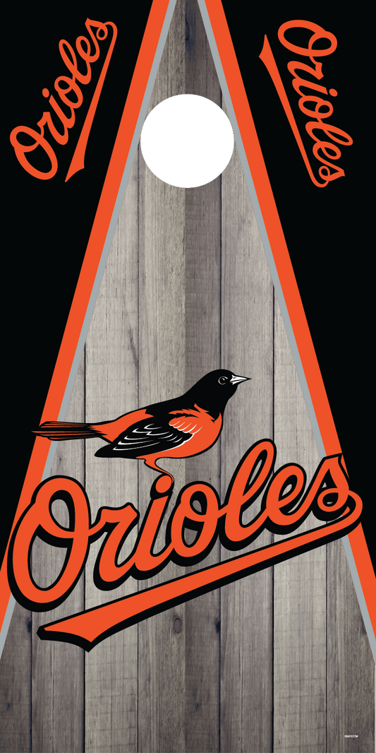 Baltimore Orioles Cornhole Board Skins (Pair)