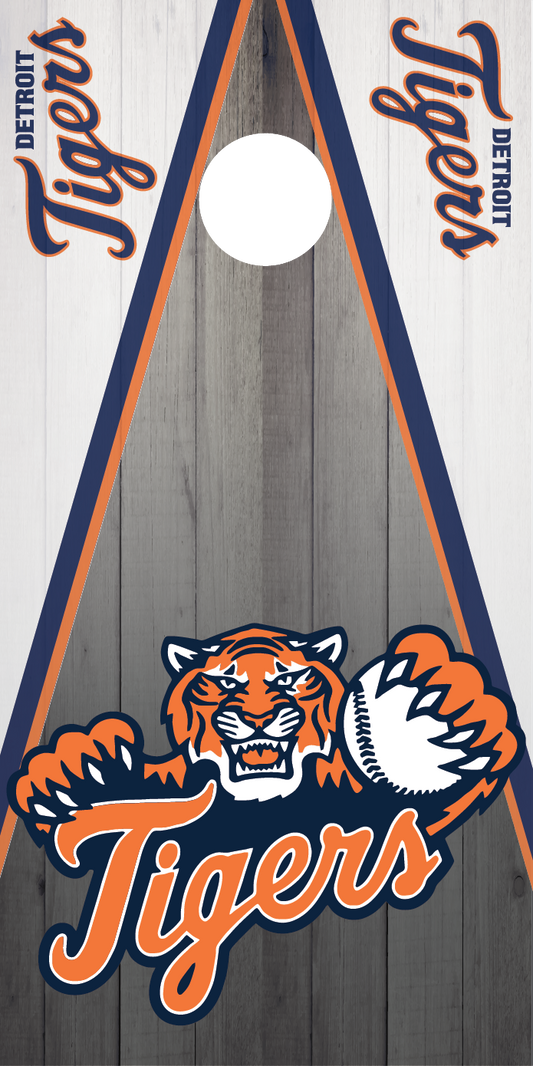 Detroit Tigers Cornhole Board Skins (Pair)