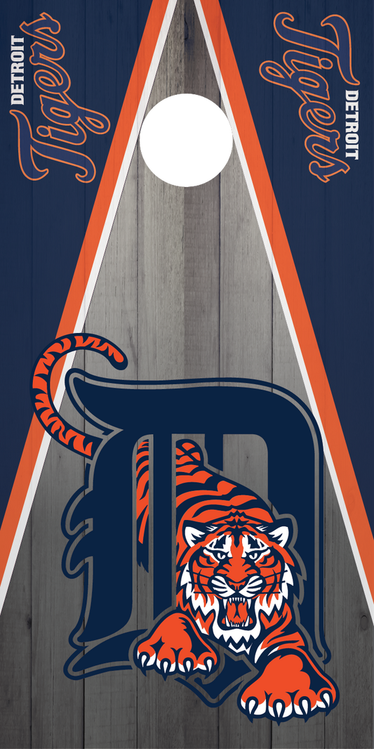 Detroit Tigers Cornhole Board Skins (Pair)