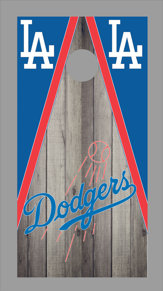 Los Angeles Dodgers Cornhole Board Skins (Pair)