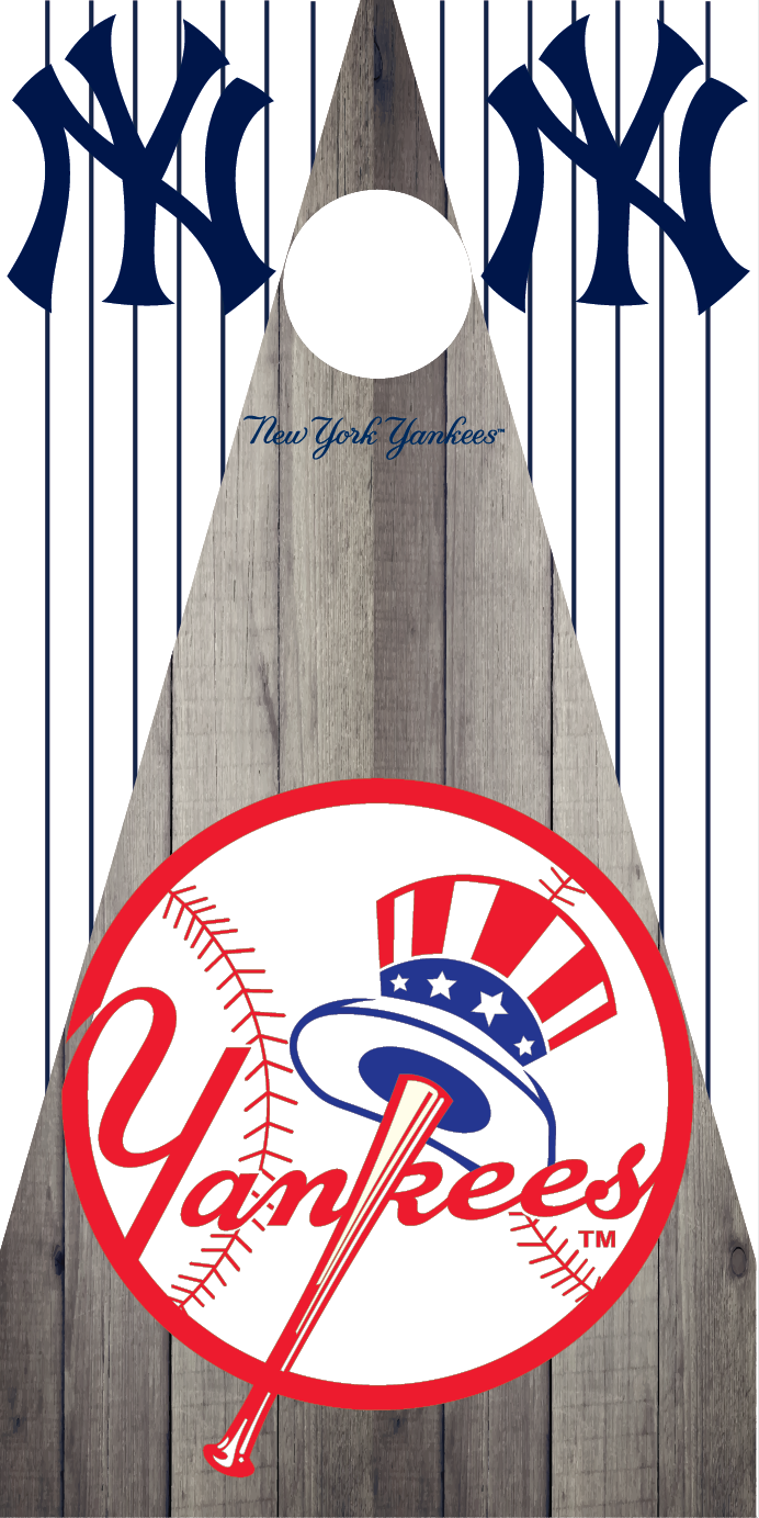 New York Yankees Cornhole Board Skins (Pair)