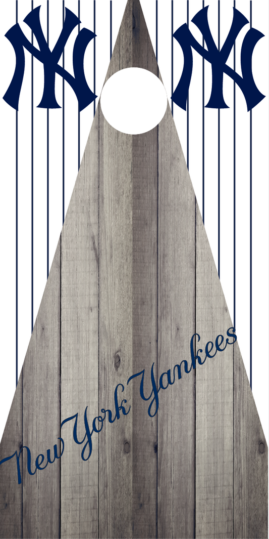 New York Yankees Cornhole Board Skins (Pair)