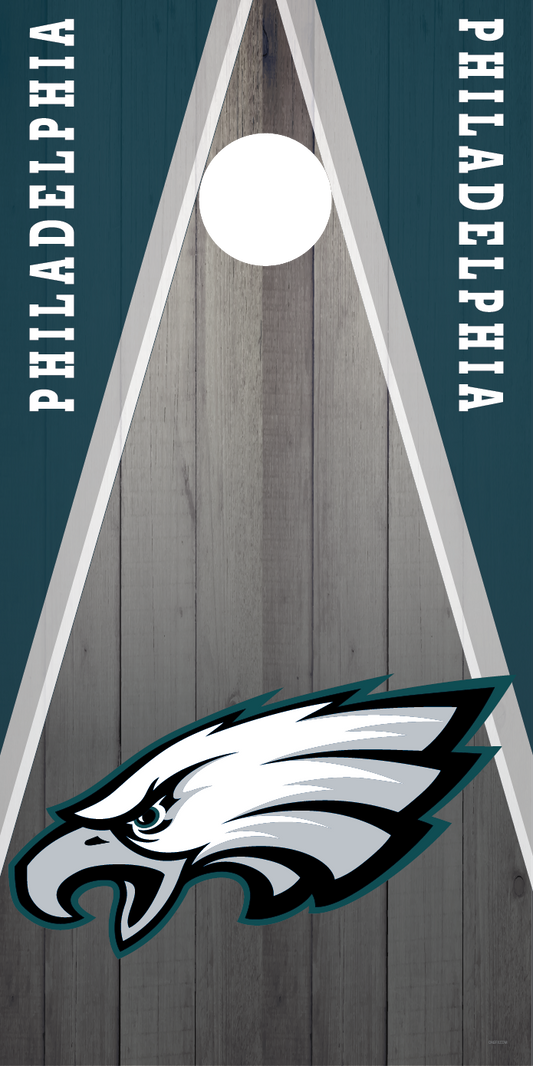 Philadelphia Eagles Cornhole Board Skins (Pair)