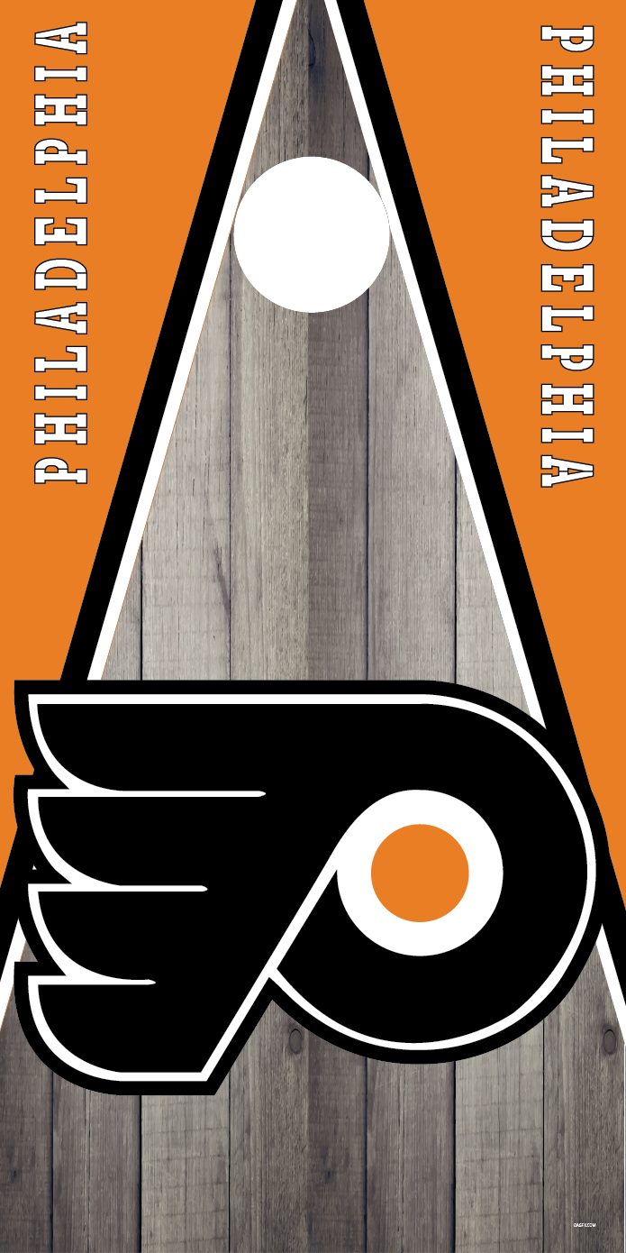 Philadelphia Flyers Cornhole Board Skins (Pair)