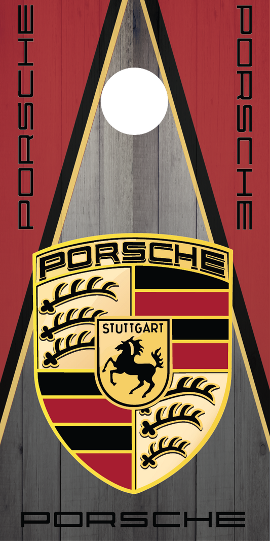 Porsche Cornhole Board Skins (Pair)