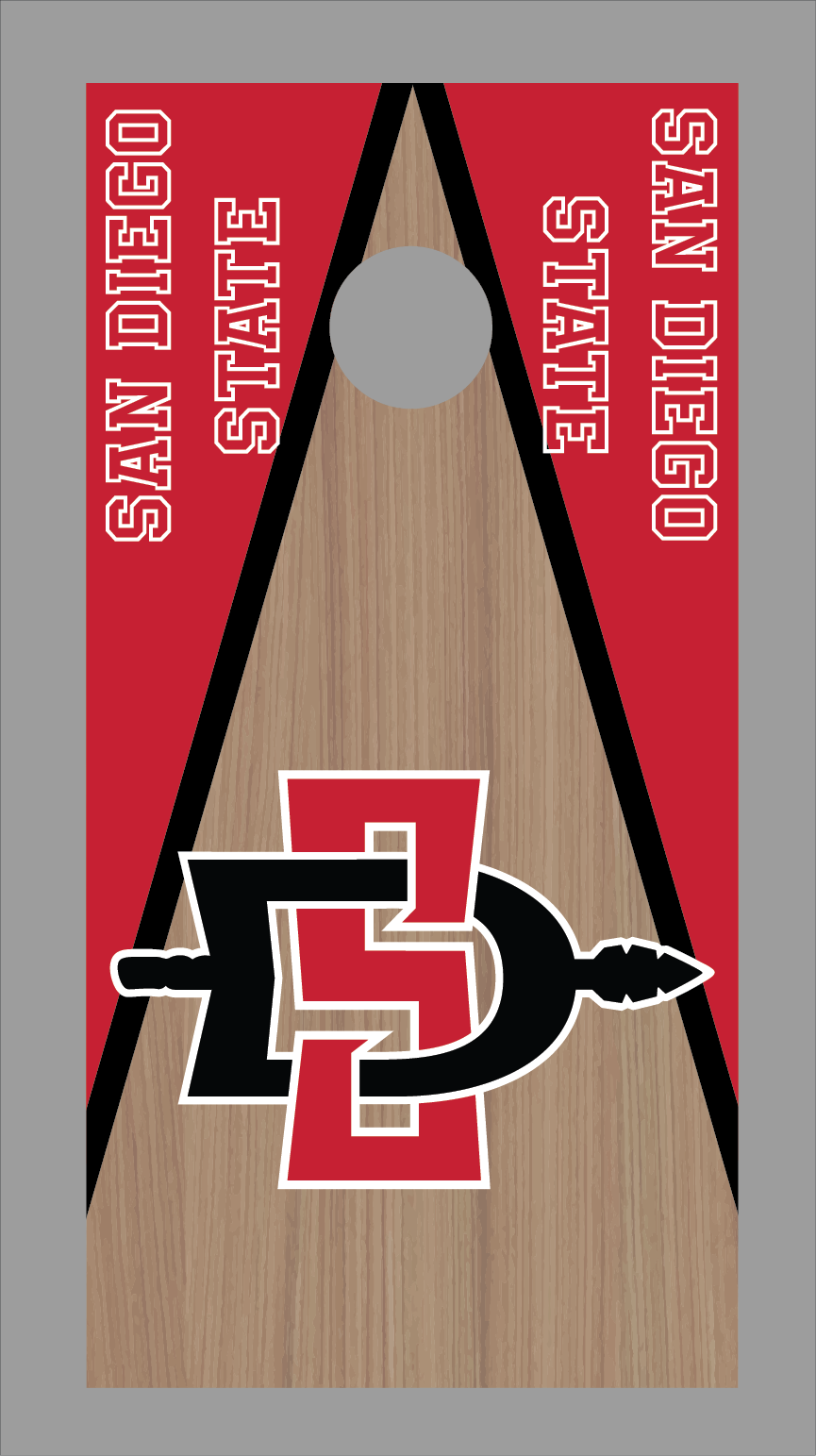San Diego State Cornhole Board Skins (Pair)