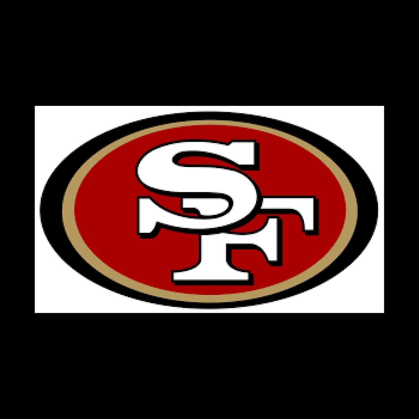 San Francisco 49ers Niners NFL  - Car Wall Decal Small to X Large