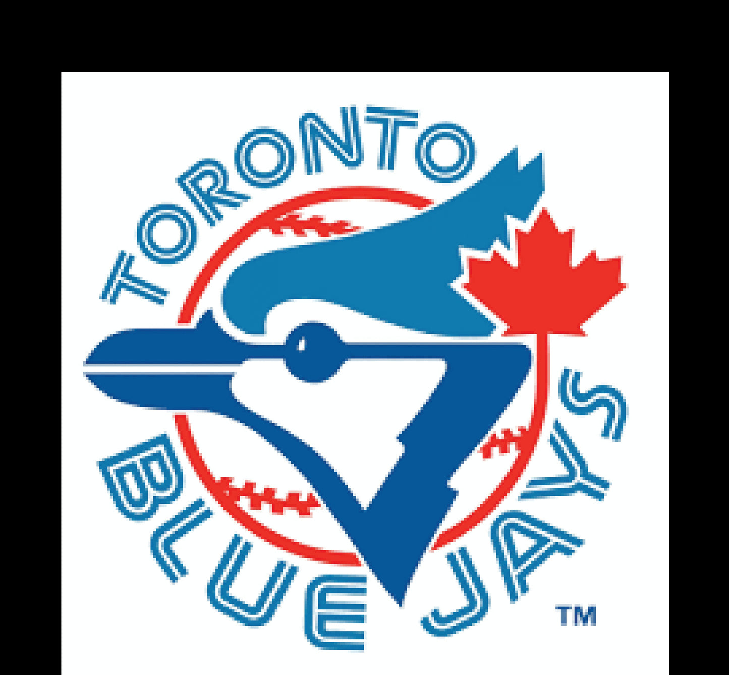 Toronto Blue JaysMLB Baseball Large Print  - Car Wall Decal Small to X Large Print