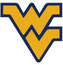 West Virginia WV Mountaineers Large Print  - Car Wall Decal Small to X Large Print