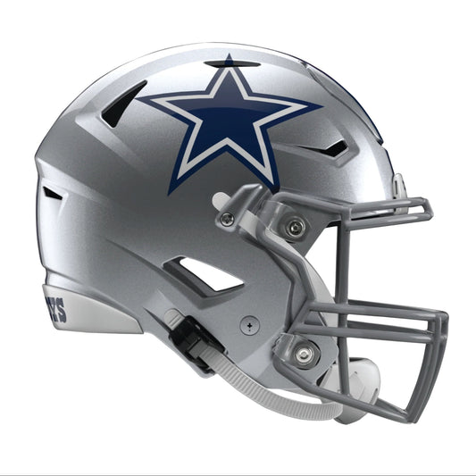 Dallas Cowboys Realistic Helmet Large Print  - Car Wall Decal Small to X Large Print