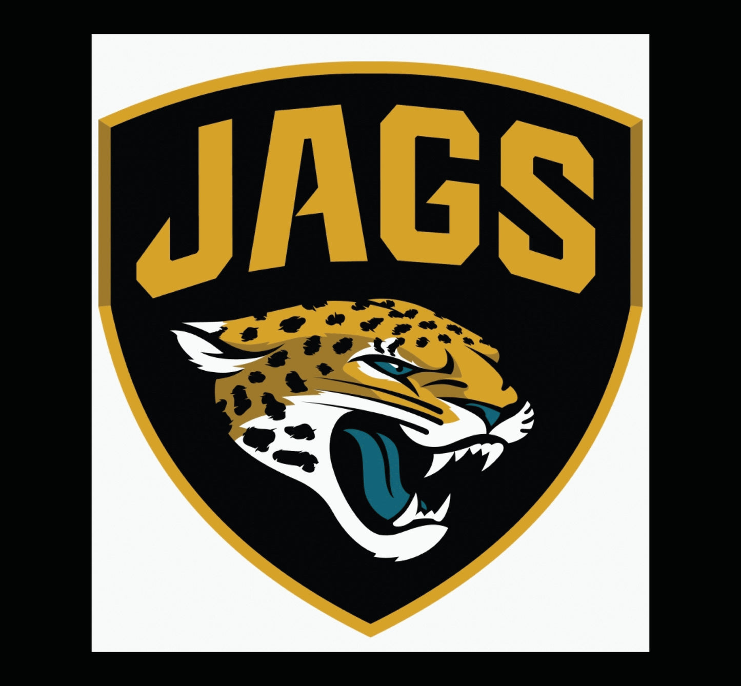 Jacksonville Jaguars   NFL  - Car Wall Decal Small to X Large