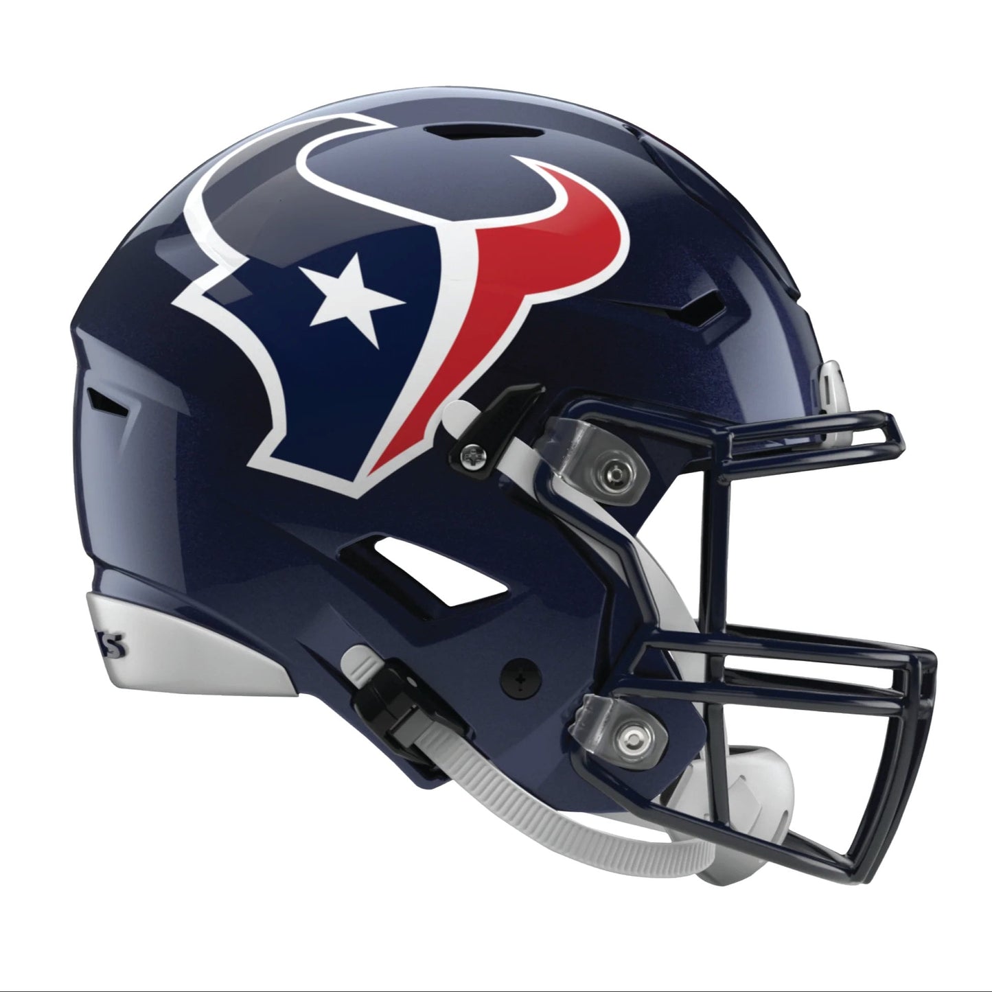 Houston Texans Realistic Helmet Large Print  - Car Wall Decal Small to X Large Print